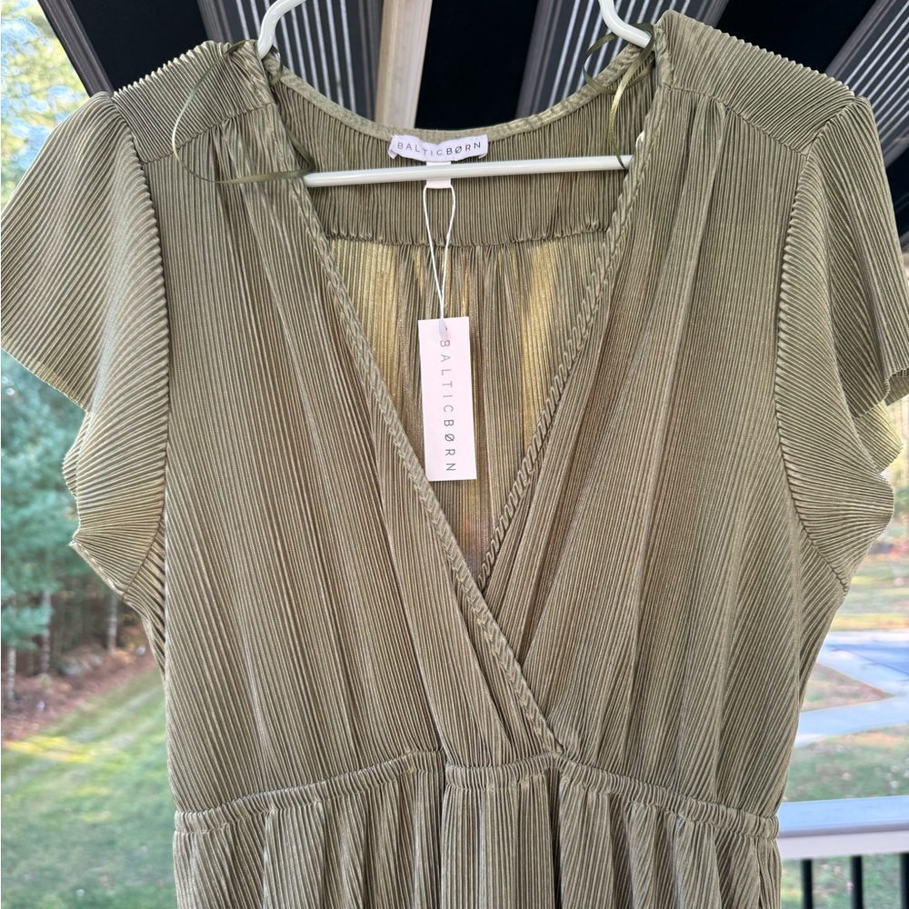 Baltic born olive maxi dress